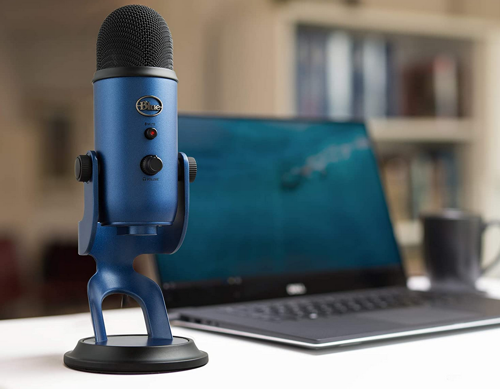 Funny Story: My new Blue Yeti Microphone (which is blue) – JAY VERSLUIS